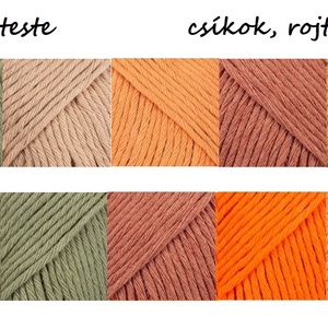 Keki narancs boho rojtos kistáska - táska & tok - kézitáska & válltáska - vállon átvethető táska - Meska.hu