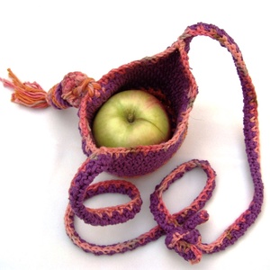 Pink boho rojtos övtáska - táska & tok - övtáska - Meska.hu