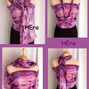 Hastánc fátyol, márványozott stóla -  - Meska.hu