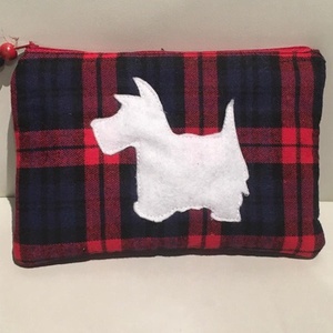  I LOVE SCOTLAND. Westie-s kozmetikai táska/pénztárca. -  - Meska.hu