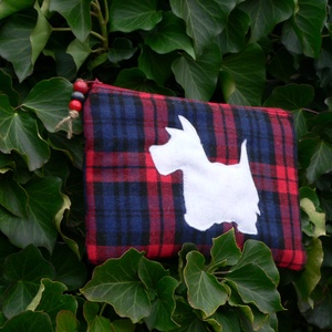  I LOVE SCOTLAND. Westie-s kozmetikai táska/pénztárca. -  - Meska.hu