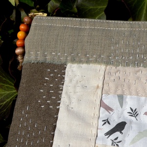 SWALLOWS. Patchwork neszi. - táska & tok - neszesszer - Meska.hu