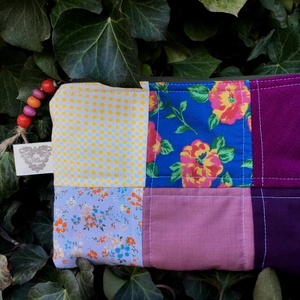 I LOVE COLOURS. Retro patchwork neszi.  - táska & tok - neszesszer - Meska.hu