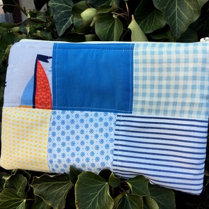 SEASIDE. Patchwork neszi.  - táska & tok - neszesszer - Meska.hu