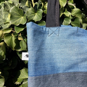 FUSION 52. ------ Lesben álló cicás shopper. - táska & tok - bevásárlás & shopper táska - shopper, textiltáska, szatyor - Meska.hu