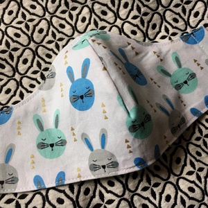 - - - - SALE / KIÁRUSÍTÁS - - - GLITTER BUNNIES. Kétrétegű arcmaszk. - ruha & divat - maszk, arcmaszk - női - Meska.hu