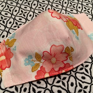  - - - - SALE / KIÁRUSÍTÁS - - - MARGUERITA FLORAL PINK. Kétrétegű arcmaszk. - ruha & divat - maszk, arcmaszk - férfi & uniszex - Meska.hu