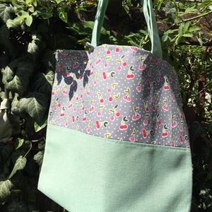 CHERRIES. Shopper + kulcstartódísz nyárra. - Meska.hu