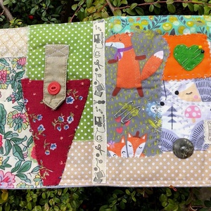 THE LITTLE FOX. Tűkönyv.  - otthon & életmód - lakástextil - varrókellék - Meska.hu