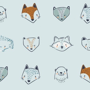 I LOVE FOXES. Könyv/tablet védő tok/könyvszütyő/védőtok/könyvtasak/könyvölelő/Kindle e-book/tablet védőtok., Maszk, Arcmaszk, Gyerek, Varrás, Meska