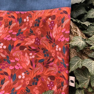 FLORAL HEDGIE. Sünis shopper.  - táska & tok - bevásárlás & shopper táska - shopper, textiltáska, szatyor - Meska.hu