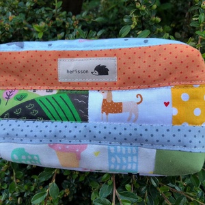 I LOVE COLOURS. Patchwork tolltartó. No.2. - Meska.hu
