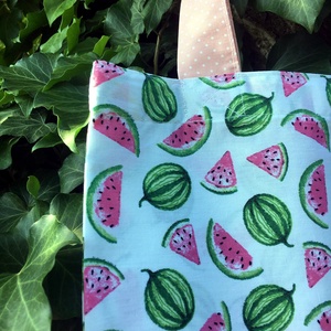 WATERMELON. Shopper nyárra. - táska & tok - bevásárlás & shopper táska - shopper, textiltáska, szatyor - Meska.hu