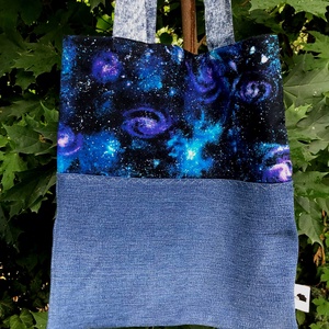FUSION 90. Galaxis-os shopper - táska & tok - bevásárlás & shopper táska - shopper, textiltáska, szatyor - Meska.hu