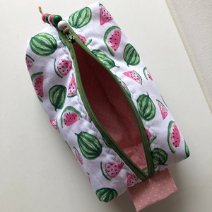 WATERMELONS. Vidám dinnyés tolltartó/smnkcucctartó/pipere. - otthon & életmód - papír, írószer - tolltartó & ceruzatekercs - Meska.hu