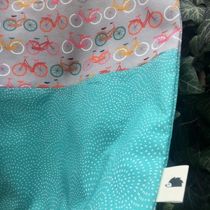 BIANCHI. Biciklis shopper a Bianchi színeiben. - táska & tok - bevásárlás & shopper táska - shopper, textiltáska, szatyor - Meska.hu