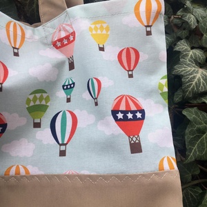 HOT AIR BALLOON. Shopper a repülés szerelmeseinek. - táska & tok - bevásárlás & shopper táska - shopper, textiltáska, szatyor - Meska.hu