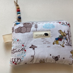 PETER RABBIT/Beatrix Potter meséje alapján. Sminkcucc-tartó. / Tolltartó. / Pénztárca. - táska & tok - neszesszer - Meska.hu