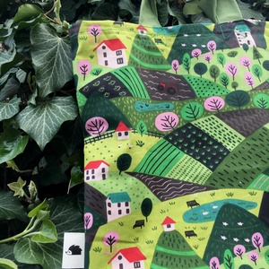 COUNTRYSIDE. Mini-shopper. - táska & tok - bevásárlás & shopper táska - shopper, textiltáska, szatyor - Meska.hu