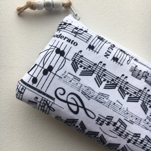 MUSIC. Tolltartó. - otthon & életmód - papír, írószer - tolltartó & ceruzatekercs - Meska.hu