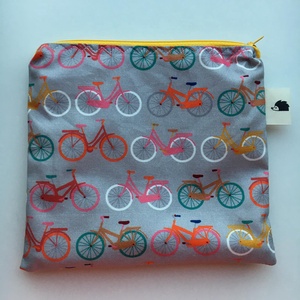 BIKE. Zipzáras snack tasak. - táska & tok - uzsonna- & ebéd tartó - szendvics csomagoló - Meska.hu