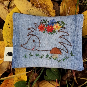 FLOWERY HEDGIE. Sünis illatzsák levendulatöltettel. - otthon & életmód - gyertya, illat, aroma - illatzsák - Meska.hu