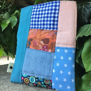 I  LOVE TACSI and HEDGIE. Patchwork könyvtok/védőtok. - könyv & zene - könyvtok - Meska.hu