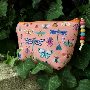 BUTTERFLIES. Sminkcucc-tartó/pipere, Táska & Tok, Neszesszer, Varrás, MESKA
