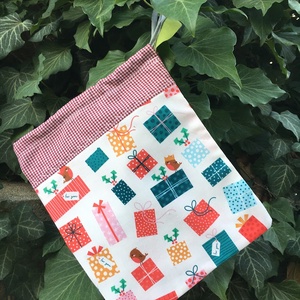 c a d e a u x . shopper + ajándékátadó zsák szettben. - táska & tok - bevásárlás & shopper táska - shopper, textiltáska, szatyor - Meska.hu