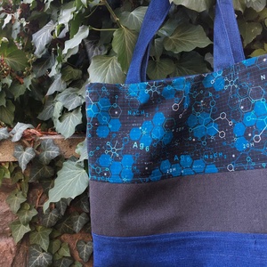 FUSION 115. Kémiás shopper fiúknak. - táska & tok - bevásárlás & shopper táska - shopper, textiltáska, szatyor - Meska.hu