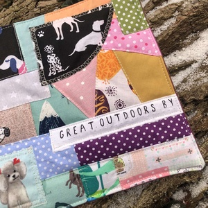 DOGS. Sok-kutyusos patchwork tányéralátét. - otthon & életmód - konyhafelszerelés, tálalás - tálalás - tányér- és poháralátét - Meska.hu
