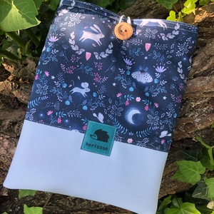n i g h t f a l l. Könyvszütyő/könyvtasak/védőtok könyveknek, e-booknak, tabletnek  - táska & tok - ebook & tablet tok - Meska.hu