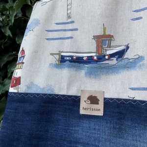 SEASIDE. Shopper. No 2 - táska & tok - bevásárlás & shopper táska - shopper, textiltáska, szatyor - Meska.hu