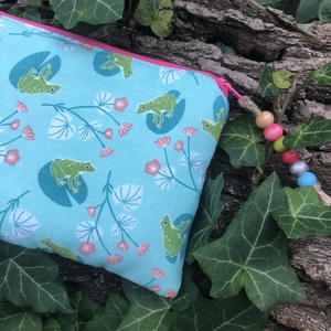 VALLEY FROGS. Mini neszi ( két különböző mintájú oldallal) - Meska.hu