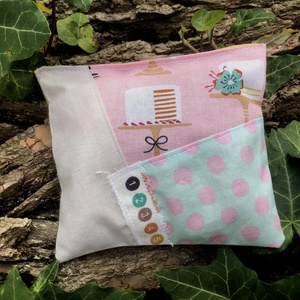 c a k e s . Patchwork levendulás tasak, Otthon & Életmód, Gyertya, illat, aroma, Illatzsák, Varrás, MESKA
