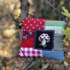 xmas toadstool. Patchwork neszi. No. 6. - Meska.hu
