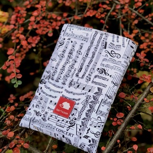 PARTITÚRA. Könyvtasak/védőtok könyveknek, e-booknak, tabletnek  - táska & tok - ebook & tablet tok - Meska.hu