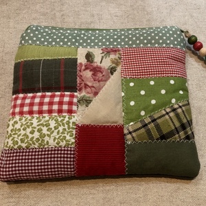 mixed up in red/green. Patchwork neszi. No. 7. - Meska.hu