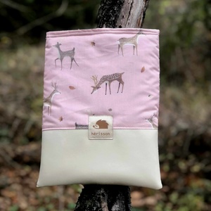 d e e r s  in pastels. Könyvtasak., Könyv & Zene, Könyvtok, Varrás, MESKA