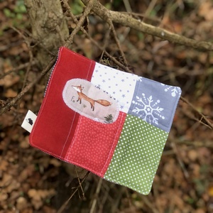 FOR MUGS. Rókás patchwork bögrealátét. - otthon & életmód - konyhafelszerelés, tálalás - tálalás - tányér- és poháralátét - Meska.hu