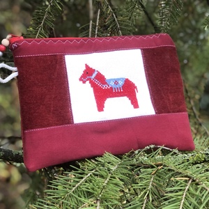 my dalarna. Neszi vagy ajándékátadó. , Táska & Tok, Neszesszer, Hímzés, Varrás, MESKA