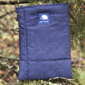 silent night -Éjkék könyvtasak karácsonyi hangulatban - könyv & zene - könyvtok - Meska.hu