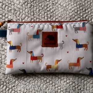  I LOVE DATSCHUNDS. Tacsis neszi - otthon & életmód - papír, írószer - tolltartó & ceruzatekercs - Meska.hu