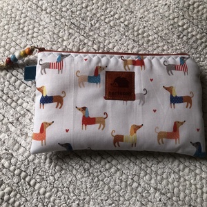  I LOVE DATSCHUNDS. Tacsis neszi - otthon & életmód - papír, írószer - tolltartó & ceruzatekercs - Meska.hu