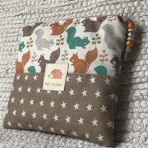 Mókusos sminkcucc-tartó vagy kindle/e-olvasó védőtok - Meska.hu