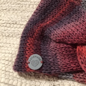 T r o m s �. Kézzel kötött puha, meleg fülvédő - ruha & divat - sál, sapka, kendő - fejpánt - Meska.hu