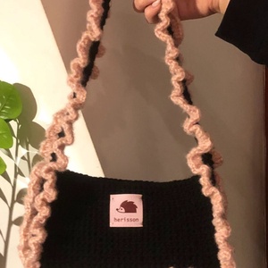 Horgolt kistáska - Meska.hu