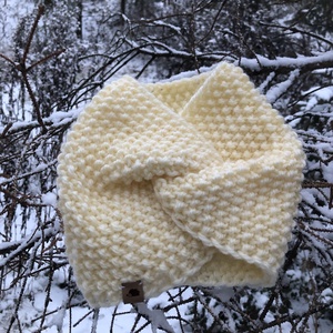 H U N Y O R. Kézzel kötött puha, meleg fülvédő, Ruha & Divat, Sál, Sapka, Kendő, Fejpánt, Kötés, MESKA