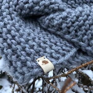  b on j o u r. Kézzel kötött puha, meleg fülvédő - ruha & divat - sál, sapka, kendő - fejpánt - Meska.hu