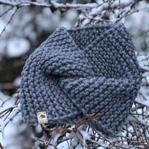  b on j o u r. Kézzel kötött puha, meleg fülvédő - ruha & divat - sál, sapka, kendő - fejpánt - Meska.hu